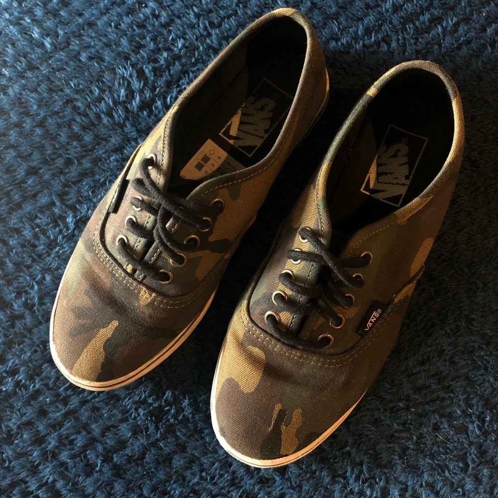 Camo Vans